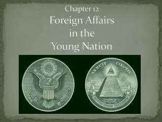Chapter 12 Foreign Affairs in the Young Nation