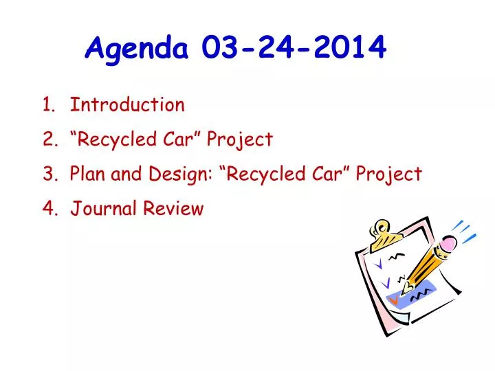 agenda 03 24 2014