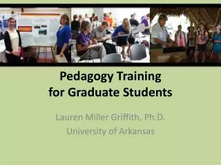 Pedagogy Training for Graduate Students