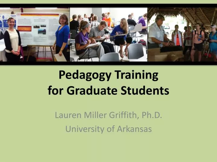 pedagogy training for graduate students