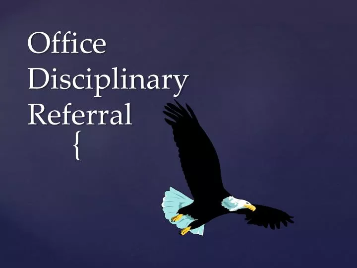 office disciplinary referral