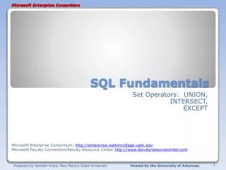 SQL Fundamentals