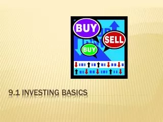 9.1 Investing basics