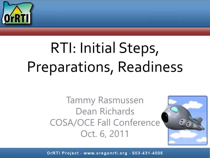 rti initial steps preparations readiness