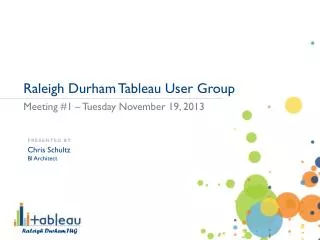 Raleigh Durham Tableau User Group