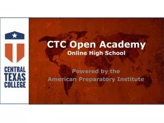CTC Open Academy Online High School