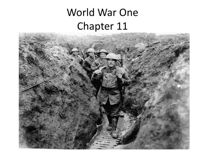 world war one chapter 11