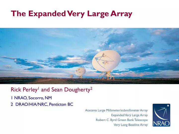 the expanded very large array