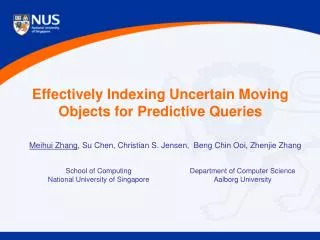 Effectively Indexing Uncertain Moving Objects for Predictive Queries