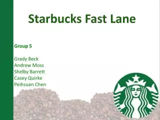 Starbucks Fast Lane