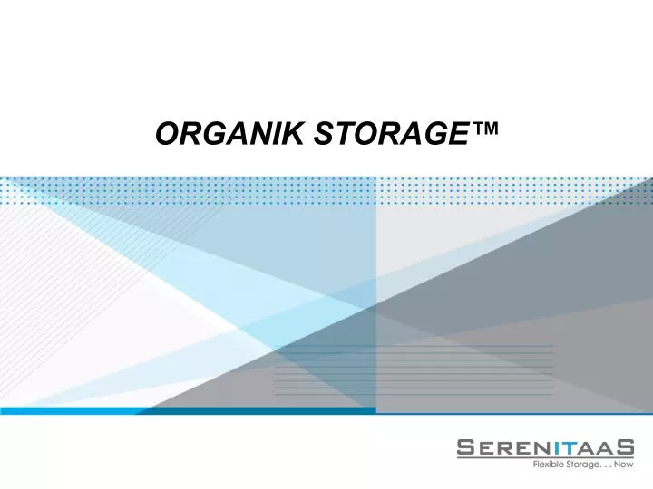 organik storage
