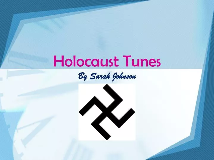 holocaust tunes