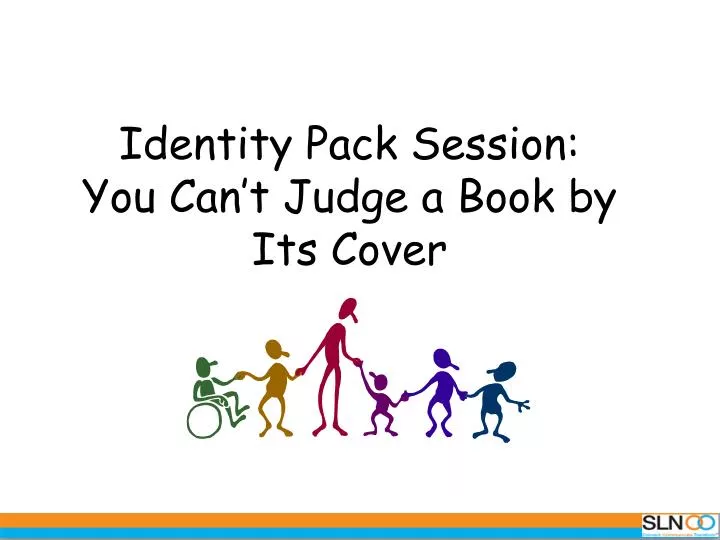 identity pack session you can t judge a book by its cover