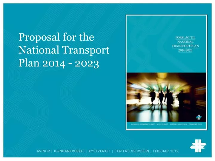 proposal for the national transport plan 2014 2023