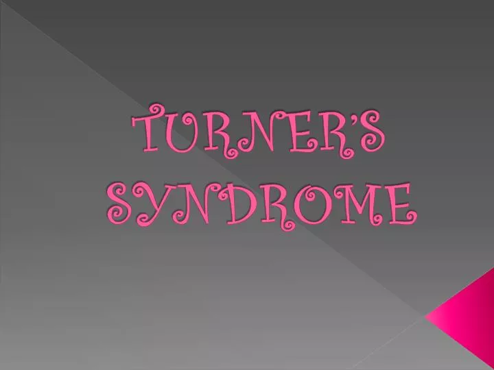 turner s syndrome