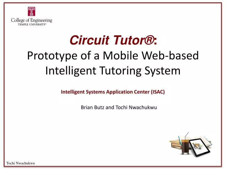 circuit tutor prototype of a mobile web based intelligent tutoring system