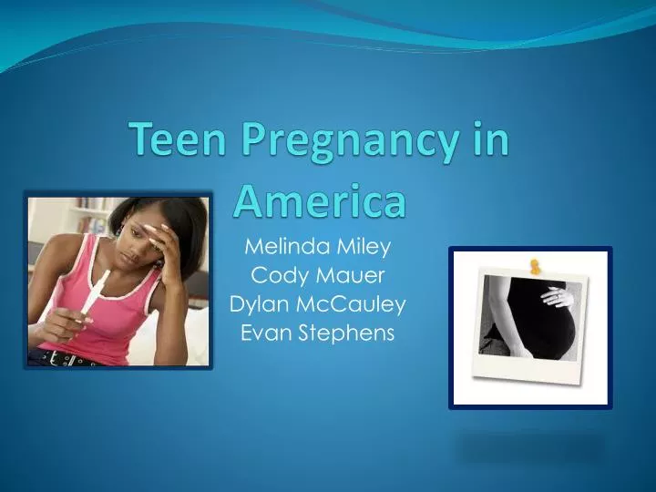 teen pregnancy in america