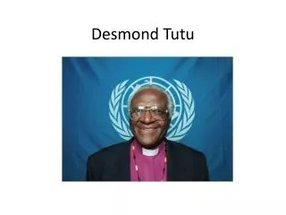 Desmond Tutu