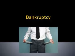 Bankruptcy