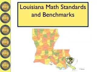 Louisiana Math Standards and Benchmarks