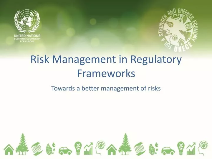 risk management in regulatory frameworks