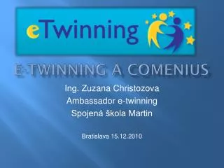 e twinning a comenius