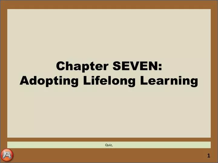 chapter seven adopting lifelong learning
