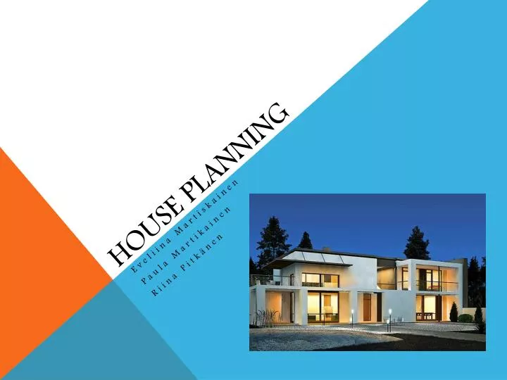 house planning