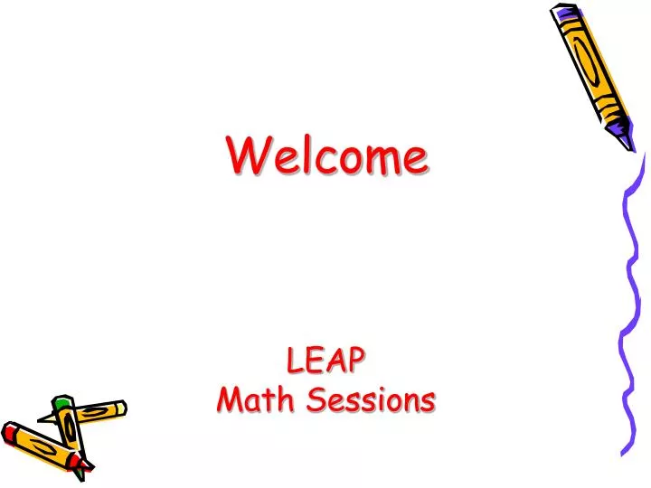 welcome leap math sessions