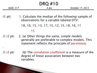 drq 10 agec 317 4 pts october 17 2013