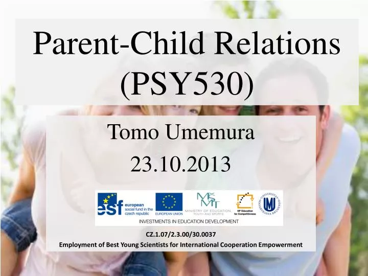 parent child relations psy530