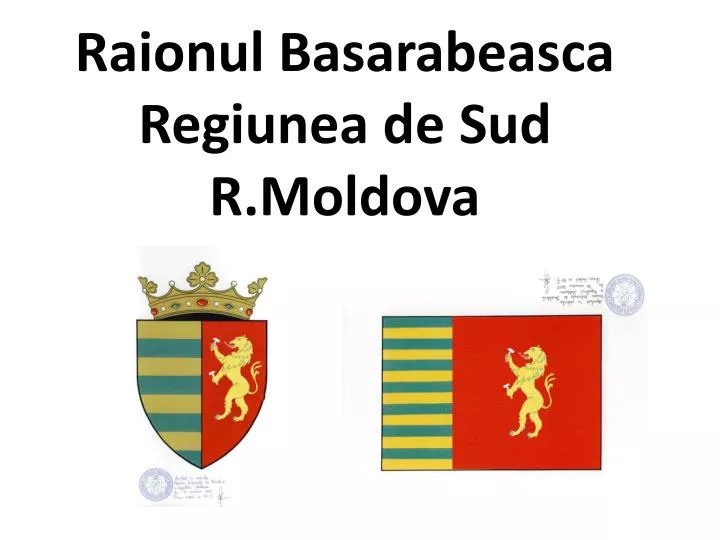 raionul basarabeasca regiunea de sud r moldova