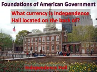 Foundations of American Government