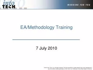 EA/Methodology Training