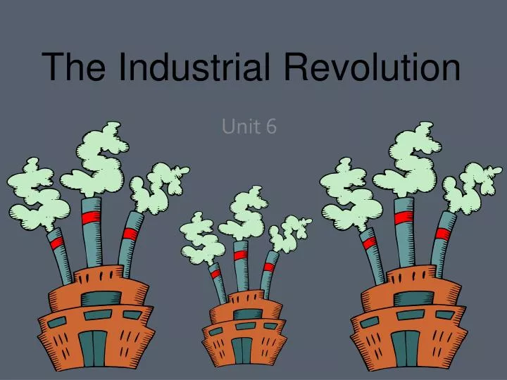 the industrial revolution