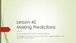 PPT - Making Predictions PowerPoint Presentation, free download - ID ...