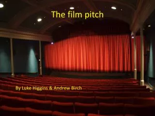 The film pitch