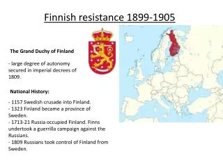 Finnish resistance 1899-1905