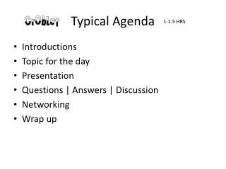 typical agenda