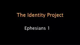 The Identity Project