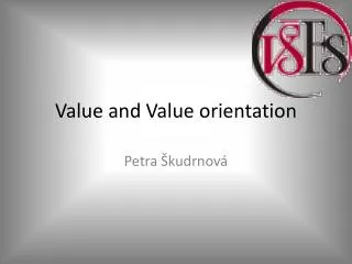 Value and Value orientation