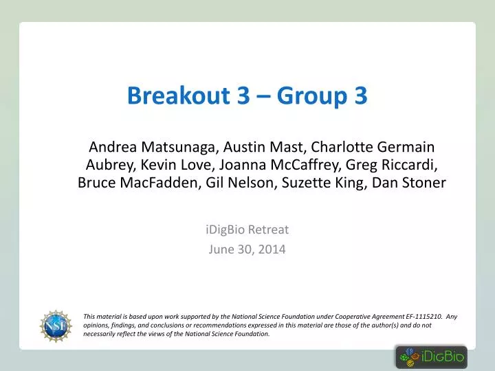 breakout 3 group 3