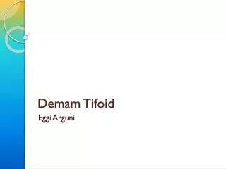 demam tifoid