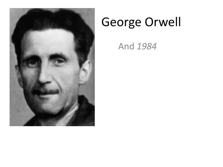 george orwell