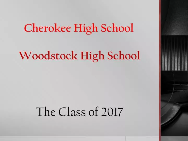 cherokee high school woodstock high school