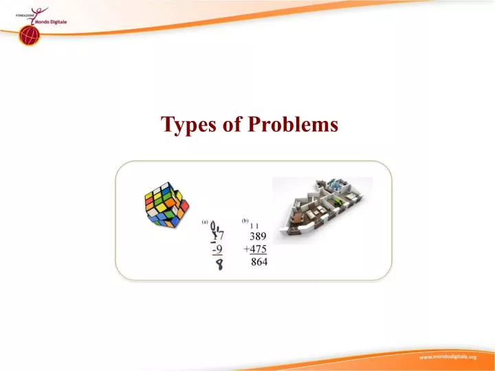 types of problems