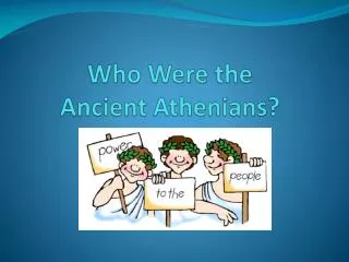 Who Were the Ancient Athenians?