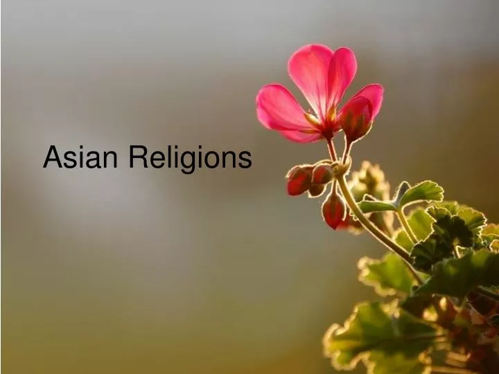 asian religions