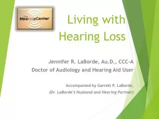 Living with Hearing Loss