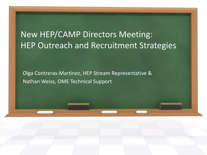 new hep camp directors meeting hep outreach and recruitment strategies